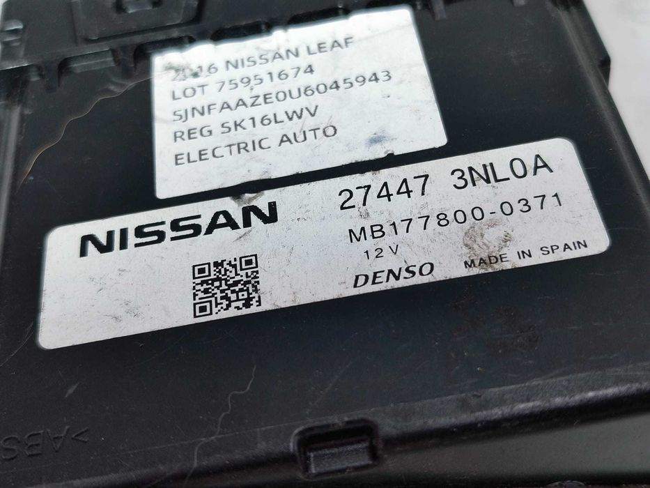 Unitate control climatizare Nissan Leaf I (ZE0) COD: 274473NL0A 2016 / [2010-2017] / (5G3)