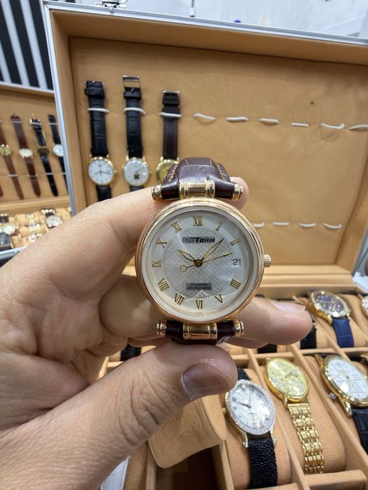 Золотые Часы Полет С Золотым Браслетом