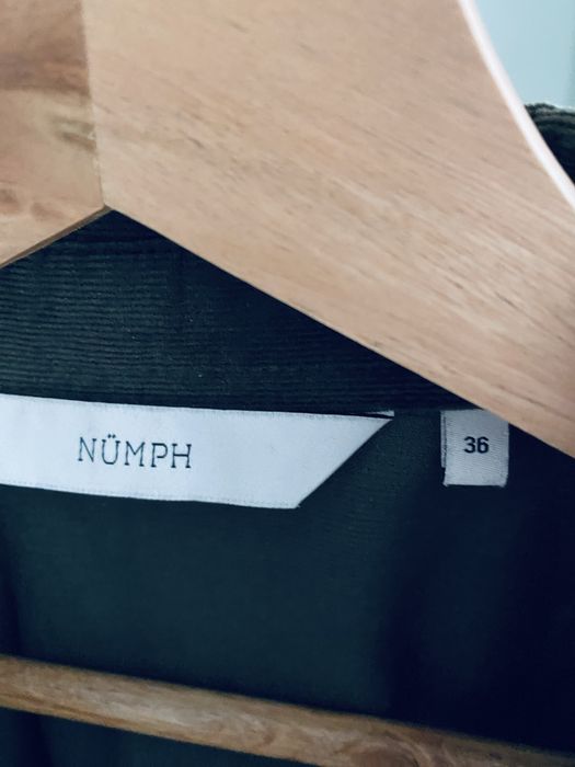 Рокля тъмнозелена джинсова NUMPH
