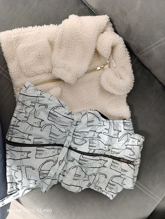 Палтенце и елек за момиче