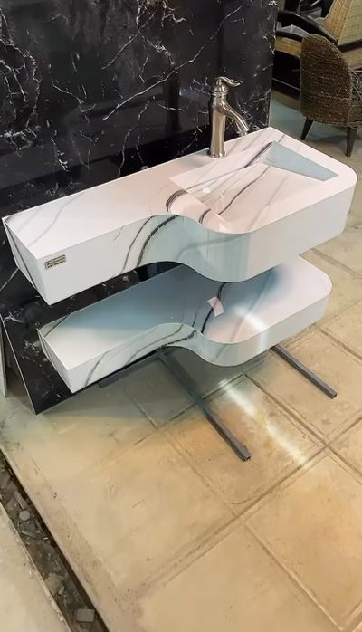 Умывальники из керамогранита на заказ