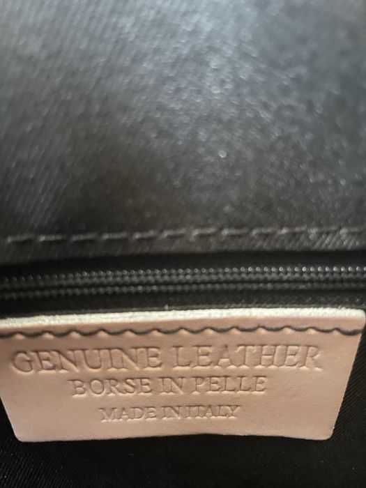 Geanta piele roz pastel