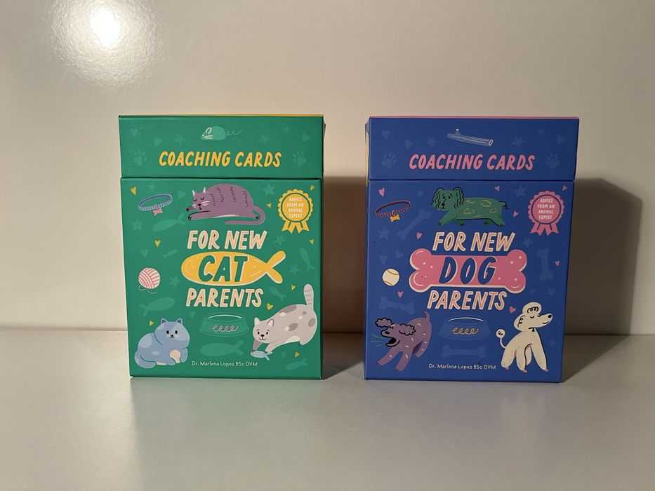 Обучителни карти - Coaching Cards for New Dog/ Cat Parents