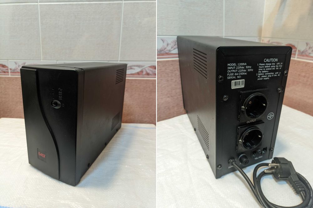 UPS 540W-1200W. 24V. ИБП, ЮПС. Для бесперебойного питания.