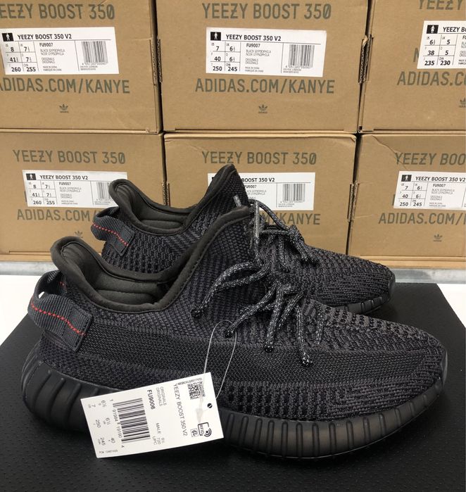 Yeezy 350 V2 Boost Black (Non Reflective) Yeezy Boost 350
