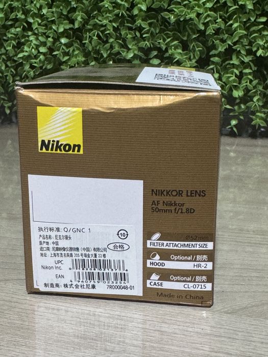 Обьектив AF Nikkor 50 mm f/1.8D