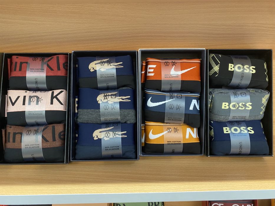 Boxeri barbati 3 la set nike boss LV lacoste calitate superioara