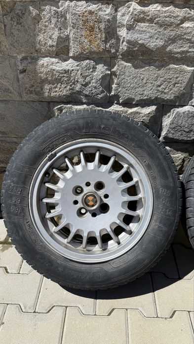 Джанти с гуми за БМВ Е30 Е36 4х100 6j14