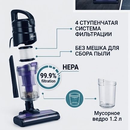 Пылесос, Умный пылесос, Пылесос 2/1