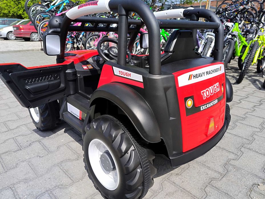 TEXAS акумулаторен трактор HARVEST червен