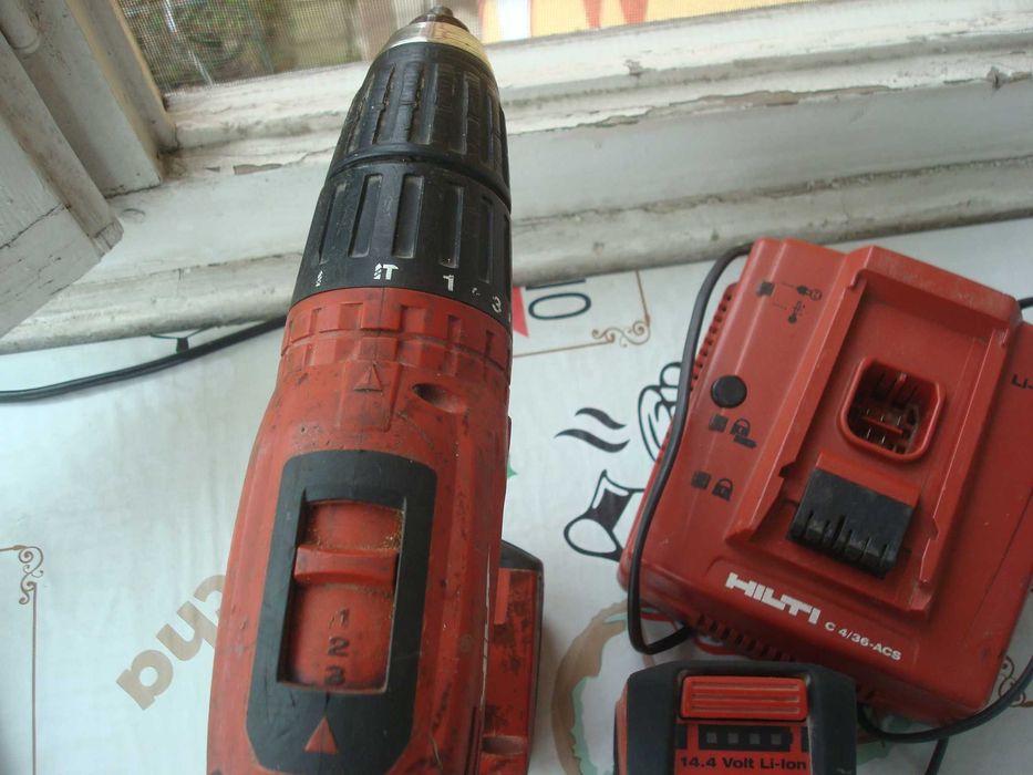 Autofiletanta bormasina impact Li-ion Hilti SFH 14-A ,3.3 A,incarcator