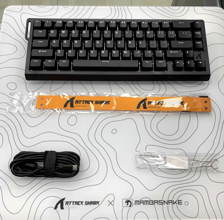Магнитная клавиатура Attack Shark X68 HE