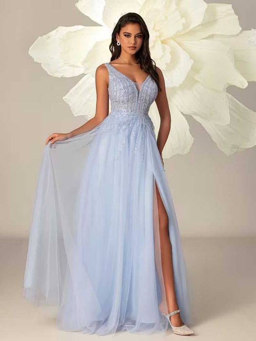 Елегантна абитуриентска бална рокля