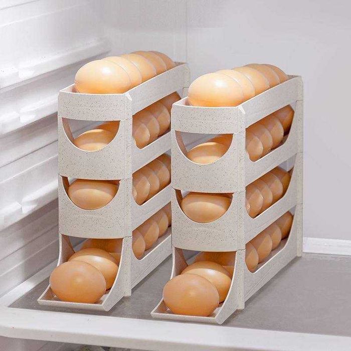 Автоматический диспенсер для яиц с функцией скатывания.