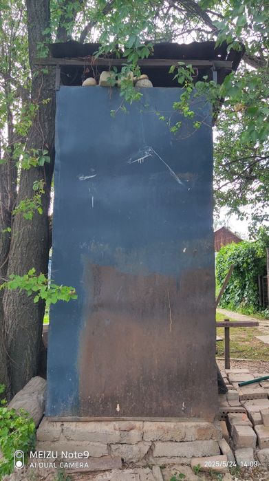 Металлическая емкость для зерна