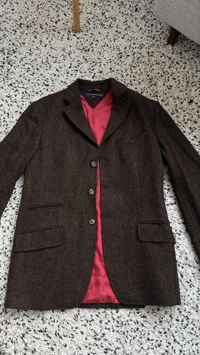 Нов мъжки вълнен брейзър Tommy Hilfiger размер М