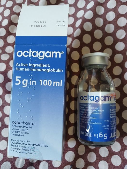 Octagam 100 ml остагам 100 мл