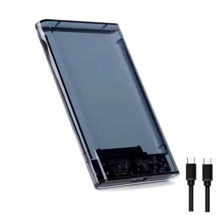 Rack caddy extern HDD SSD SATA 3.0 2.5 inch la USB 3.0, USB-C, PLASTIC