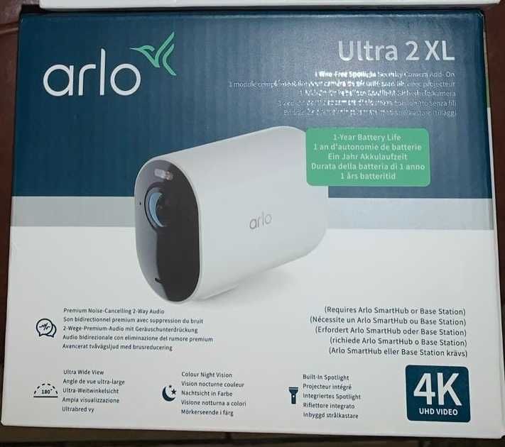 Arlo 5S 3x kit & Essentials 3x & Ultra 2XL Camera video 4K NOU SIGILAT