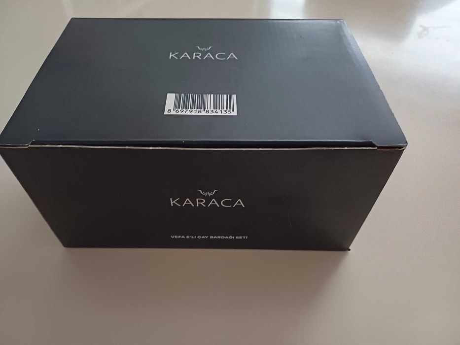Karaca, нови чаши за турски чай, 6 броя