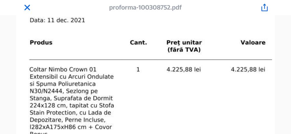 Coltar extensibil model scandinav