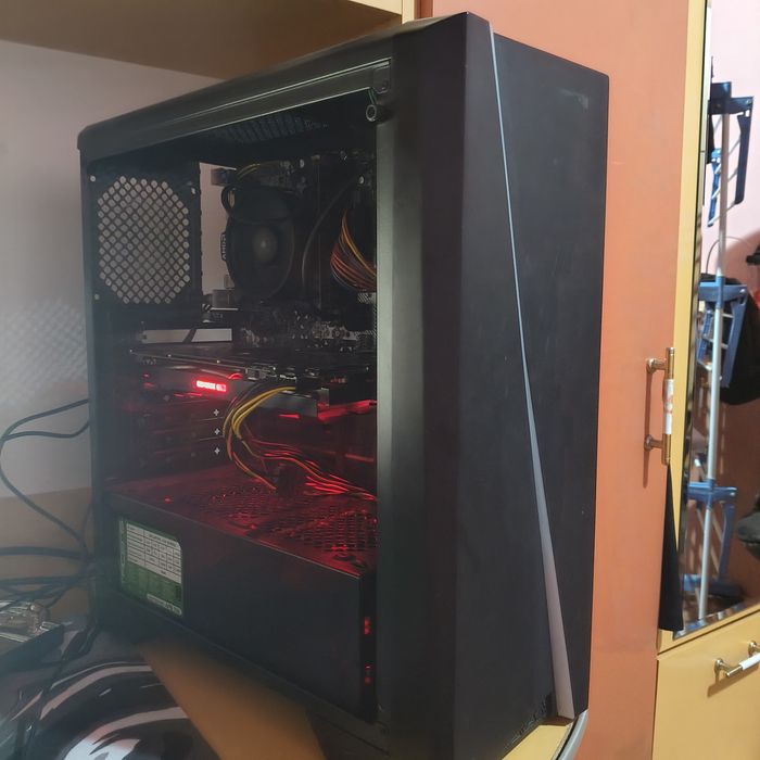 Vând sau schimb PC Ryzen 5 2600 gtx 1080