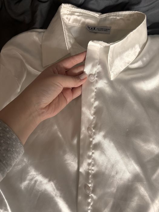 Шелковая рубашка женская