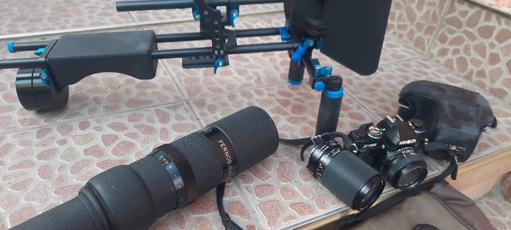 Фотоапарат Minolta x700 2 Обектива 50мм 35-135ммВидеоСтабилизатор Neweer