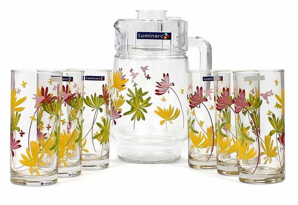 2 Набор для напитков Luminarc Crazy Flowers