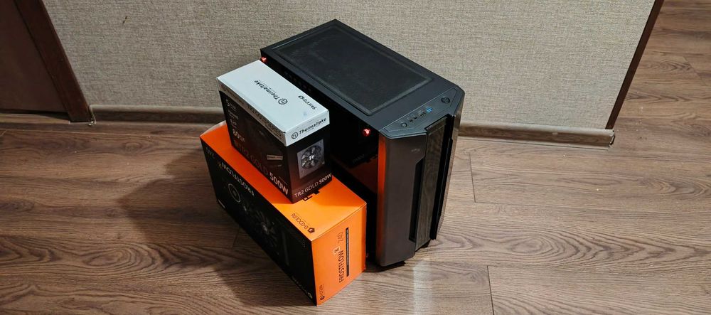 Компьютер Для дома и офиса.Core I3/DDR4 16GB/RX 470 4GB/NVMe/HDD/СЖО