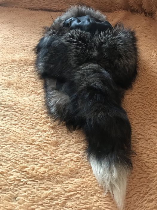 Шапка из чернобурки