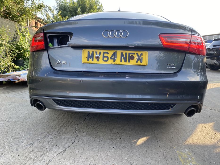 Bară spate S Line completă Audi A6 C7 2014