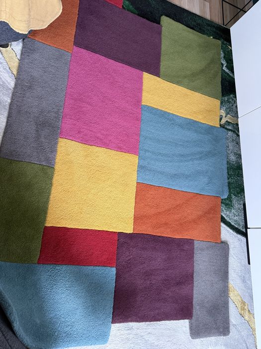 Covor Flair Rugs-Collage Multi 120x180 cm din lana, multicolor stare