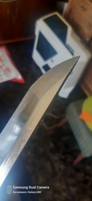 Katana 1095 стомана Rurouni Kenshin,истински хамон