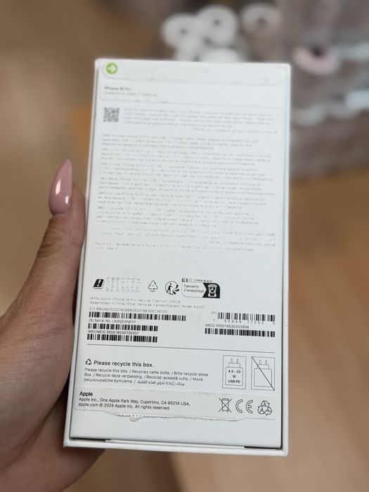 Iphone 16 Pro 256GB Natural Titanium