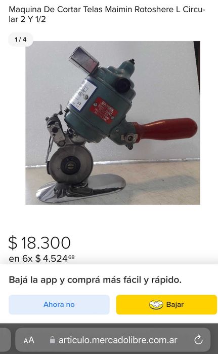 MAIMIN ROTOSHERE L - Машина за рязане на мокет / винил