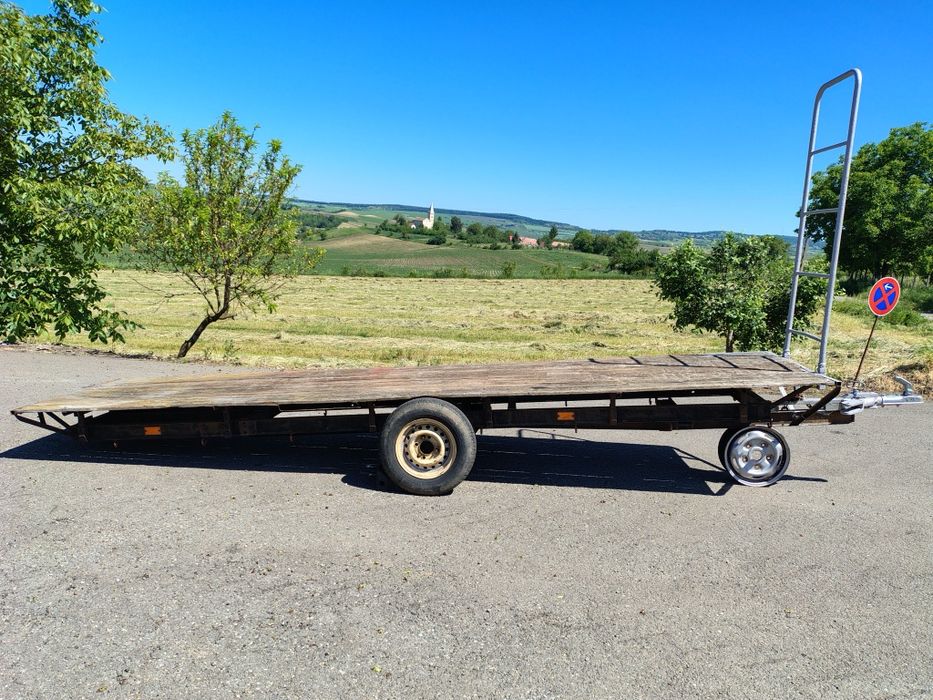 Remorca agricola ptr baloți 5m/1.25m