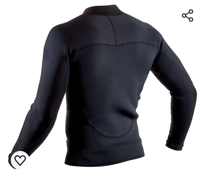 Wetsuit jacket Gul