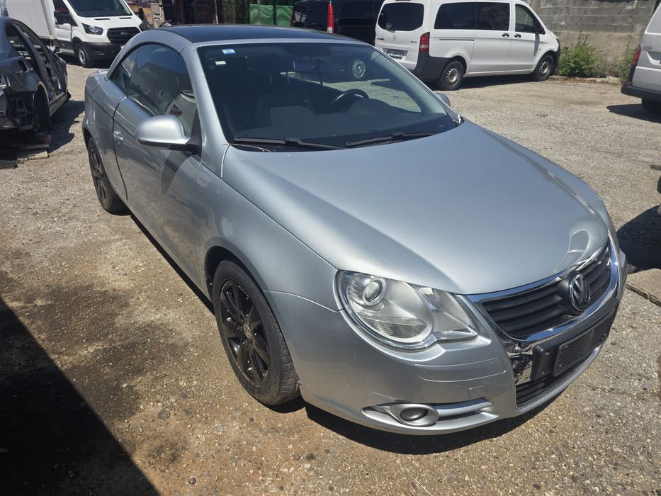 Volkswagen EOS 2.0 FSI – 150 к.с. | 92 000 РЕАЛНИ км | Кабриолет с твърд сгъваем покрив