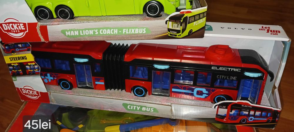 Elicopter + autobus jucarie