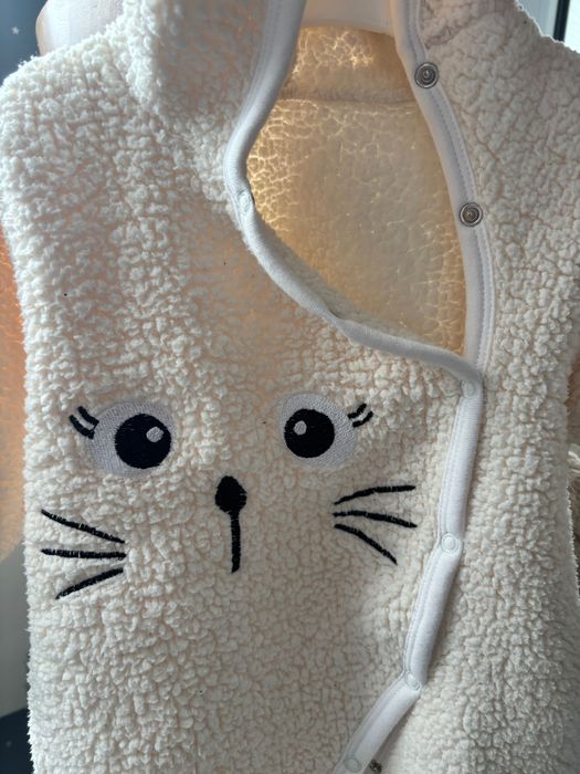 Топъл ромпър за бебе 68