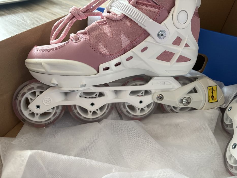 НОВИ дамски ролери Powerslide Phuzion Argon 80 Rose, 41 номер