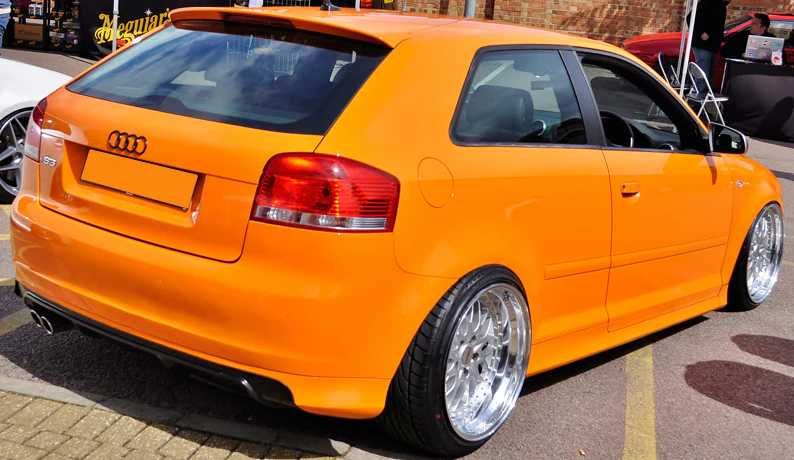 Prelungire spoiler difuzor bara spate Audi A3 8P Coupe S3 S line RS3