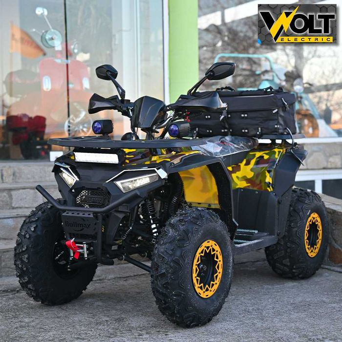 ATV BULLMAX INTRUDER 250cc, лебедка, теглич, R/N/D автоматик, подгрев