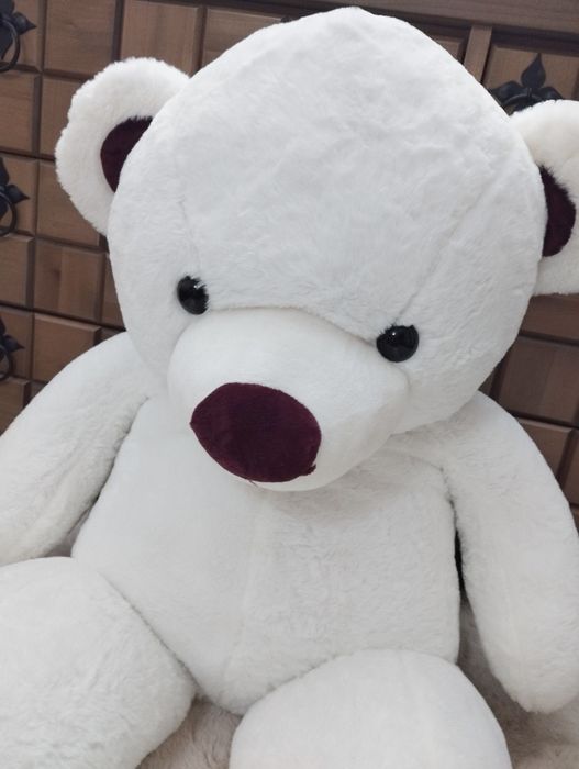 ОГРОМЕН Бял мечок- НОВ 110см.