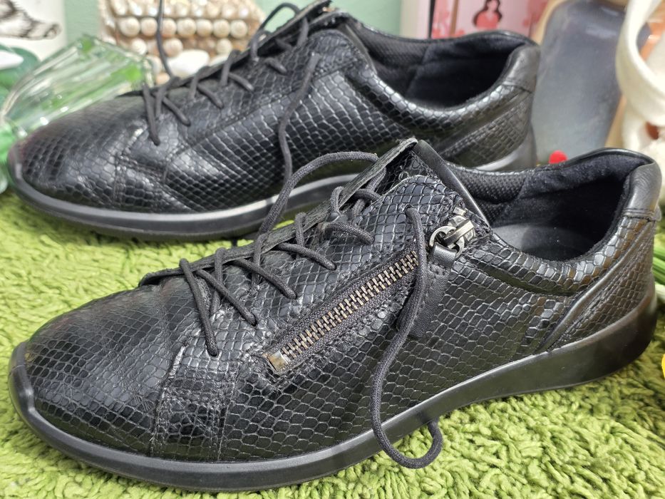 Ecco кецове естествена кожа N39