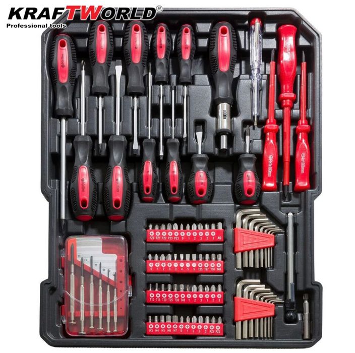 Куфар с инструменти 1200 части