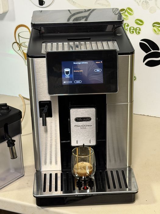 Кафемашина кафе автомат delonghi Primadonna SOUL с гаранция