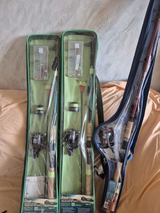 Нови комплекти за риболов.