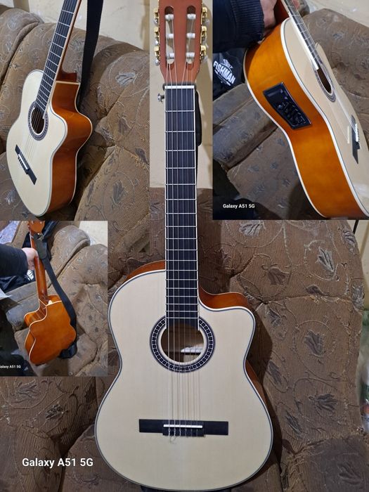 Klassik gitara ekvalayzer holati ideal ovozi tiniq va yumshoq